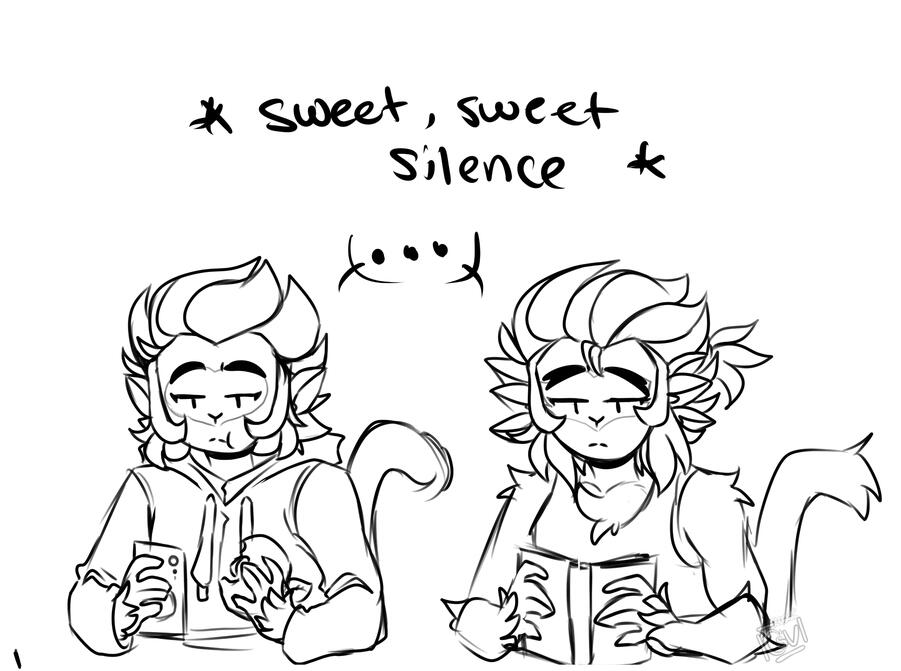 Shadowpeach just chilling