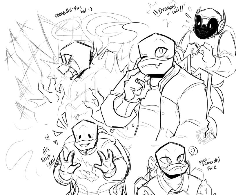 Rottmnt Raph as LMK Mei :)